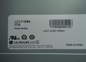 LC171W03-C4 LG.Philips LCD 17.1&quot; 1280×768 450cd/m2 จอ LCD อุตสาหกรรม