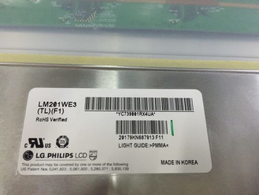 LM201WE2-SLA1 LG.Philips LCD 20.1&quot; 1680×1050 470cd/m2 จอ LCD อุตสาหกรรม 98PPI