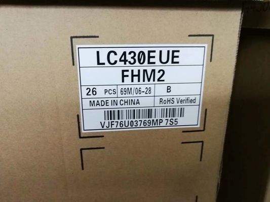 LC430EUE-FHM2 LG Display 43&quot; 1920(RGB)×1080 300cd/m2 อุตสาหกรรม LCD DISPLAY 51PPI