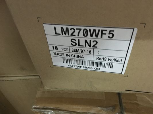 81PPI 27.0&quot; 1920x1080 300cd/m2 จอ LCD สี่เหลี่ยม LM270WF5-SLB1