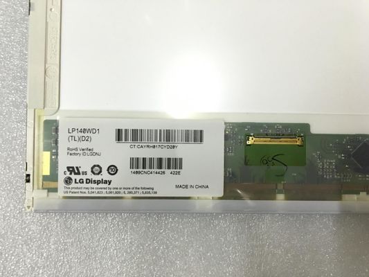 LP140WD1-TLD2 14.0" 1600x900 Industrial Lcd Panel 200cd/m2 89/89/89/89 (ประเภท)