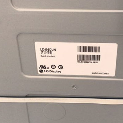 LD490EQG-FNA1 LG Display 49&quot; 3840×2160 700cd/m2 จอ LCD อุตสาหกรรม