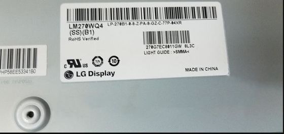 LM270WQ4-SSB1 LG Display 27.0&quot; 2560×1440 350cd/m2 อุตสาหกรรม LCD DISPLAY
