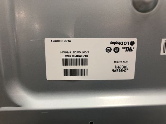 หน้าจอ WLED ขนาด 49 นิ้ว 1920x1080 45PPI Tft LCD 1500cd / M2 LD490EPN-UKH1