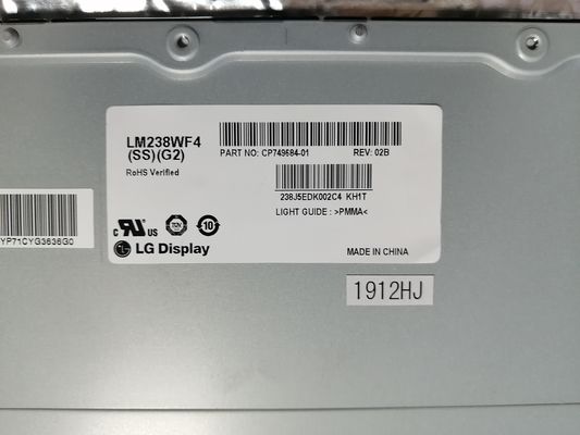 23.8&quot; 1920×1080 250cd/M2 TFT LCD แผง LM238WF4-SSG1 LG Display 92PPI