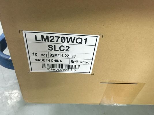 108PPI 2560x1440 350cd/M2 จอแสดงผลแบบเหลี่ยม 27.0&quot; LM270WQ1-SLB2