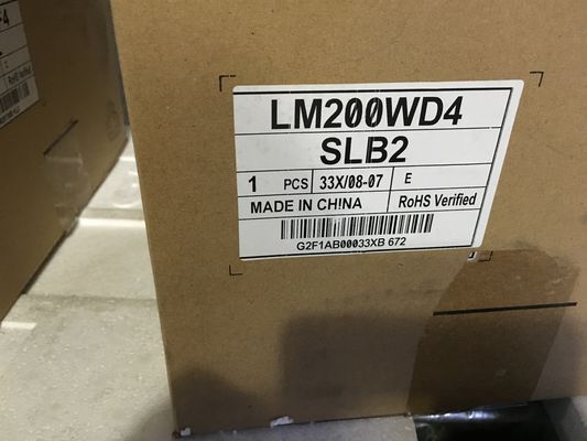 LM200WD4-SLB1 LG Display 20.0&quot; 1600(RGB)×900 250 cd/m² จอ LCD อุตสาหกรรม