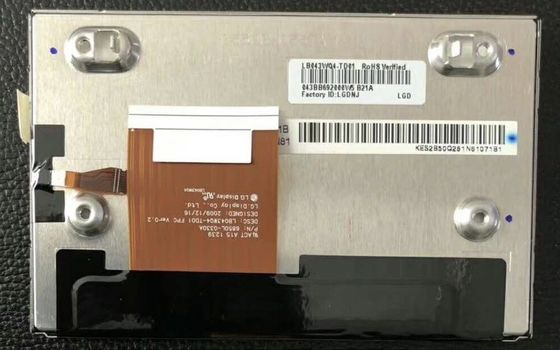 43&quot; 480x1080 400cd/M2 Tft จอแสดงผล LCD 128PPI LB043WQ4-TD01