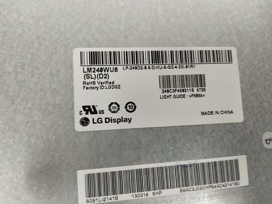 LM240WU8-SLD2 LG Display 24.0&quot; 1920(RGB)×1200 350 cd/m² อุตสาหกรรม LCD DISPLA