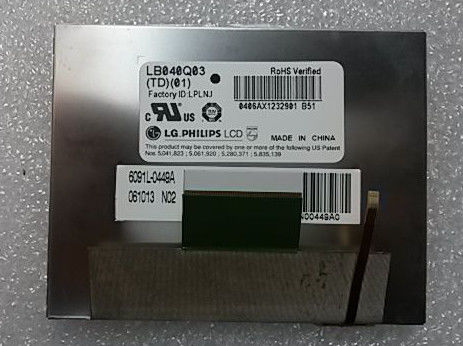 LB040Q03-TD01 LG. LCD 4.0" 320 ((RGB) × 240 200 cd / m2 จอจอจอจอจอจอจอจอ