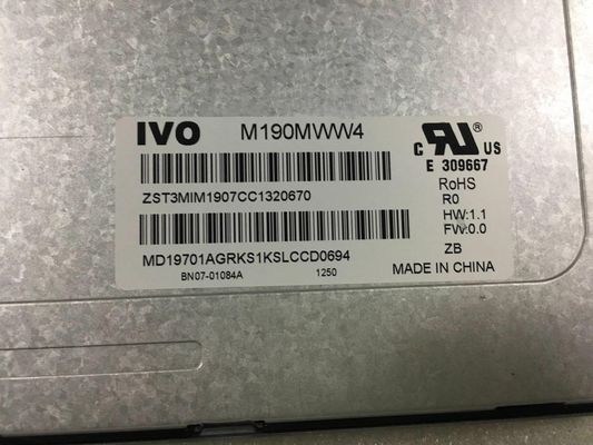 LM190WX2-TLK1 LG Display 19.0&quot; 1440(RGB)×900 250 cd/m² จอ LCD อุตสาหกรรม