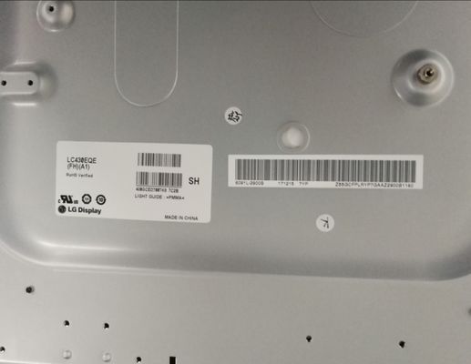 3840×2160 103PPI WLED TFT Display 350cd/m2 LC430EQE-FHA1 43"89/89/89/89 (ประเภท)