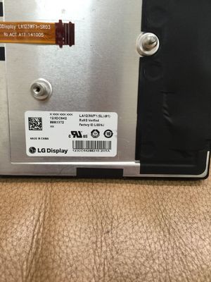 12.3" 1920×720 167PPI 720cd/m2 TFT LCD Panel LA123WF1-SL01 89/89/89/89 (ประเภท)