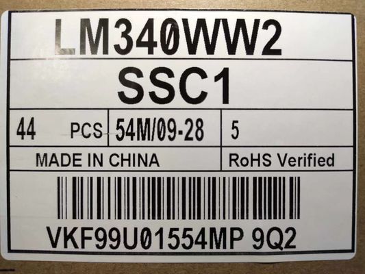 LM340WW2-SSC1 LG Display 34&quot; 2560(RGB)×1080 300 cd/m² จอ LCD อุตสาหกรรม