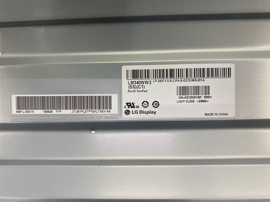LM340WW2-SSC1 LG Display 34&quot; 2560(RGB)×1080 300 cd/m² จอ LCD อุตสาหกรรม