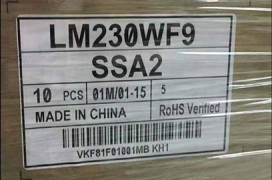 LM230WF9-SSA2 LG Display 23&quot; 1920(RGB)×1080 250 cd/m² INDUSTRIAL LCD แสดงผล