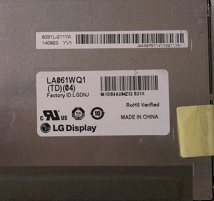 LA061WQ1-TD04 จอแสดงผล LG 6.1&quot; 480(RGB)×272 250 cd/m² จอ LCD อุตสาหกรรม