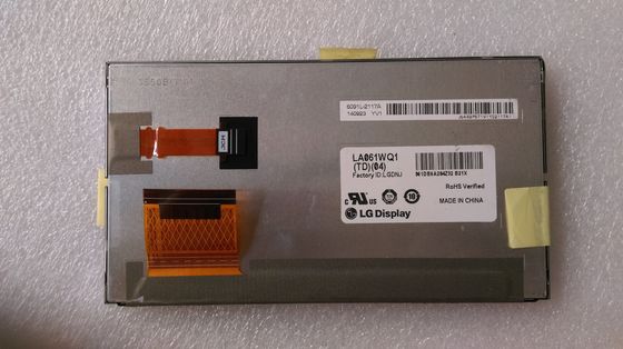 LA061WQ1-TD04 จอแสดงผล LG 6.1&quot; 480(RGB)×272 250 cd/m² จอ LCD อุตสาหกรรม