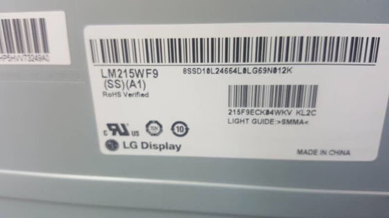 LM215WF9-SSA2 LG Display 21.5&quot; 1920(RGB)×1080 250 cd/m² อุตสาหกรรม LCD DISPLAY