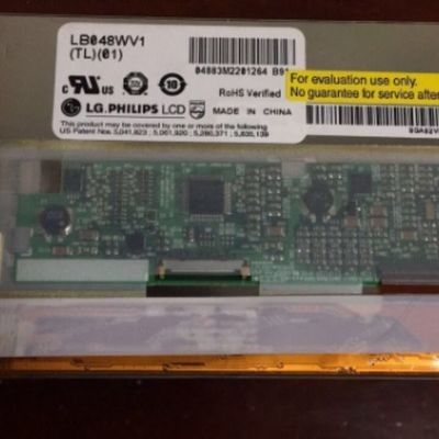 LB048WV1-TL01 LG.Philips LCD 4.8&quot; 800(RGB)×480 280 cd/m² จอ LCD อุตสาหกรรม