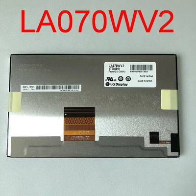 LA070WV2-TD01 LG Display 7.0&quot; 800(RGB)×480 550 cd/m² จอ LCD อุตสาหกรรม