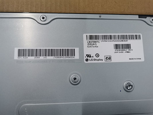 LM270WFC-SSA1 LG Display 27.0&quot; 1920(RGB)×1080 250 cd/m² อุตสาหกรรม LCD DISPLAY