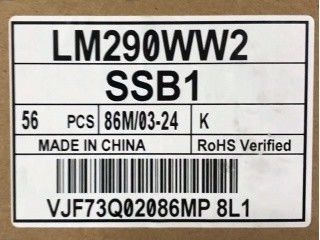 LM290WW2-SSB1 LG Display 29.0&quot; 2560(RGB)×1080 300cd/m2 อุตสาหกรรม LCD DISPLAY