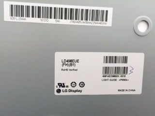 LG Display 49&quot; 450cd/m2 45PPI WLED LCD Display LD490EUE-FHB1 89/89/89/89 (ประเภท.)