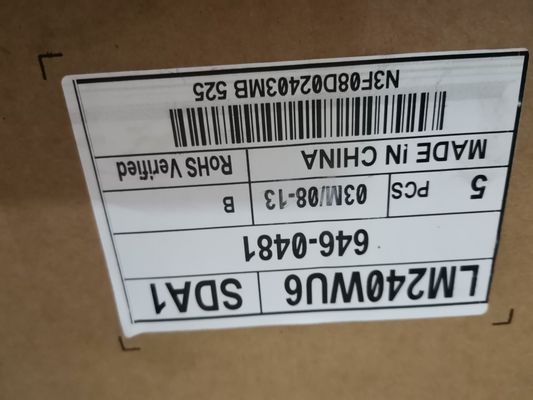 WUXGA 94PPI 320cd/m2 TFT LCD Panel 24.0" LM240WU6-SDA1 89/89/89/89 (ประเภท)