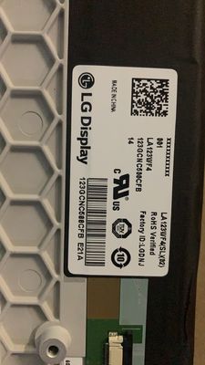 12.3&quot; 1920×720 750cd/m2 จอ LCD อุตสาหกรรม LA123WF4-SL01 167PPI