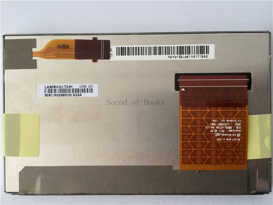 5.0&quot; 480×234 RGB 1100cd/m2 จอ LCD อุตสาหกรรม 106PPI LA050WQ1-TD01