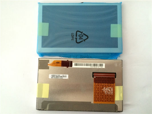 5.0&quot; 480×234 RGB 1100cd/m2 จอ LCD อุตสาหกรรม 106PPI LA050WQ1-TD01