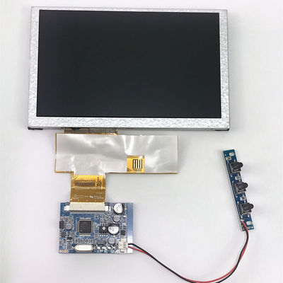 5.0 &quot;800 × 480 RGB 188PPI แผงจอ LCD อุตสาหกรรม HSD050IDW1-A20 HannStar 0.98W
