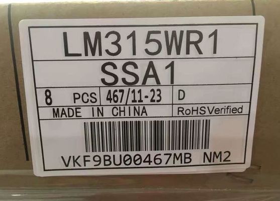 LM315WR1-SSB1 LG Display 32&quot; 3840 ((RGB) × 2160 UHD 139PPI 350 cd/m2 จอ LCD อินดัสเตรียล