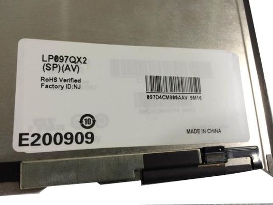 1536 × 2048 RGB 440cd / m2 จอ LCD อุตสาหกรรม LP097QX2-SPAV 9.7 &quot;264PPI