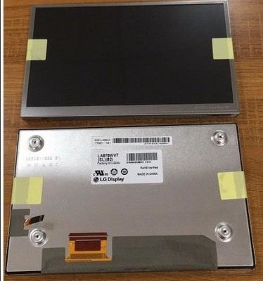 7.0 &quot;สมมาตร 1000cd/m2 WLED TFT LCD แผง 133PPI WVGA LA070WV7-SL02