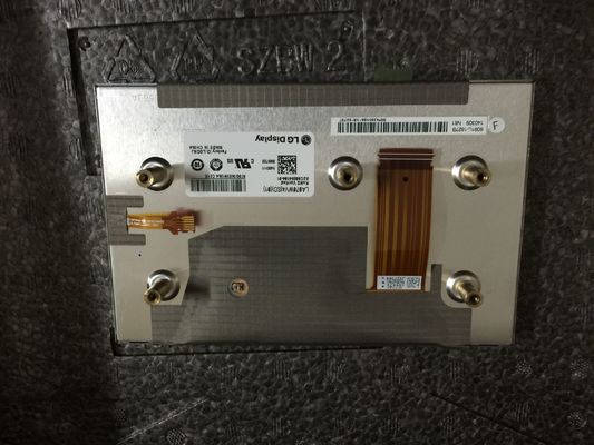 470cd/M2 133PPI WVGA TFT LCD แผง LA070WV4-SD01 7.0 นิ้ว 800 × 480 SRGB