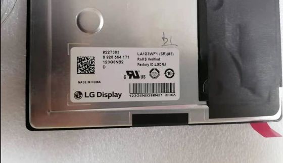 12.3&quot; สมมาตร 167PPI Tft Lcd Display 600cd/M2 แนวนอน LA123WF4-SR08